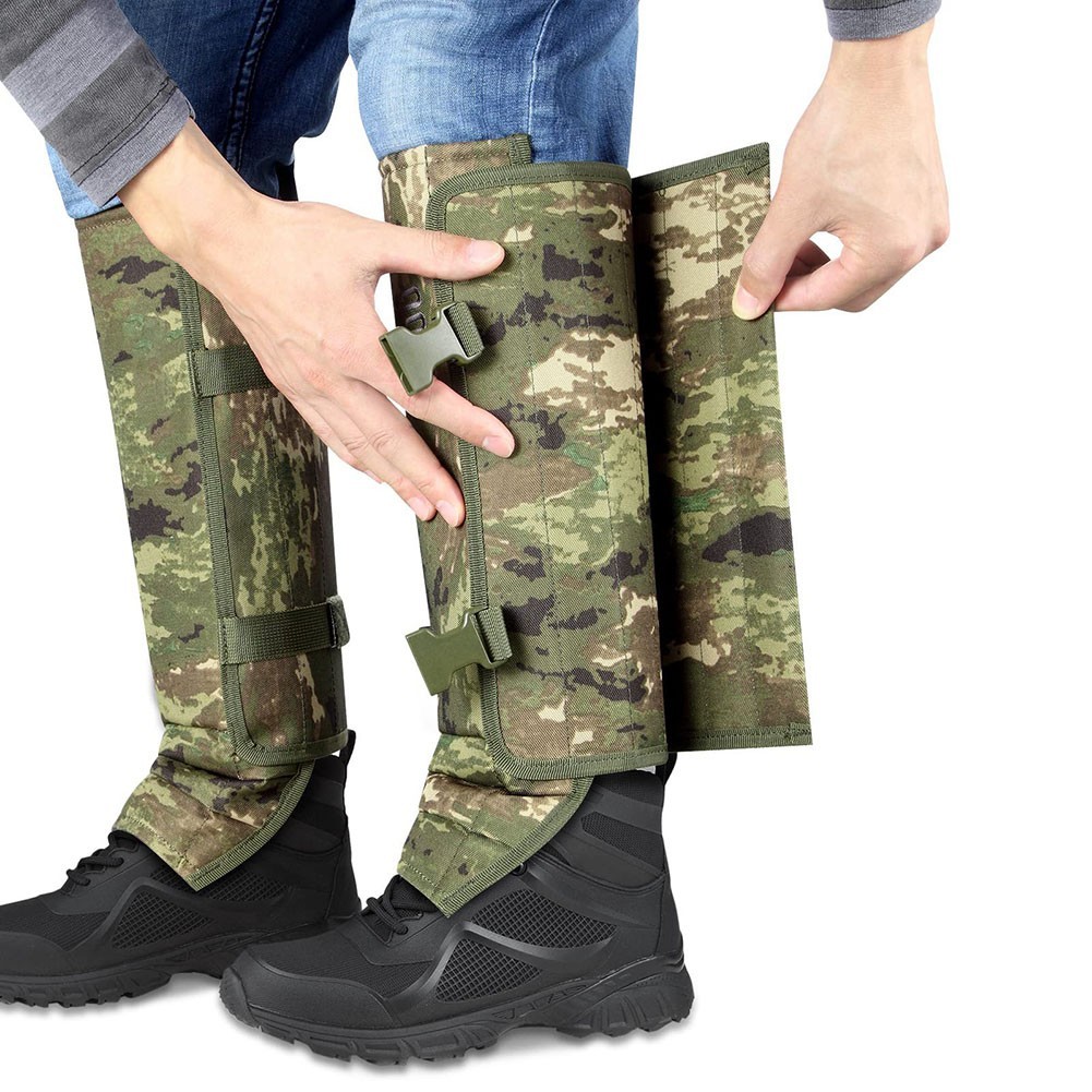For Hiking Gaiters Guards with Adjustable Straps for Secure Fit Outdoors