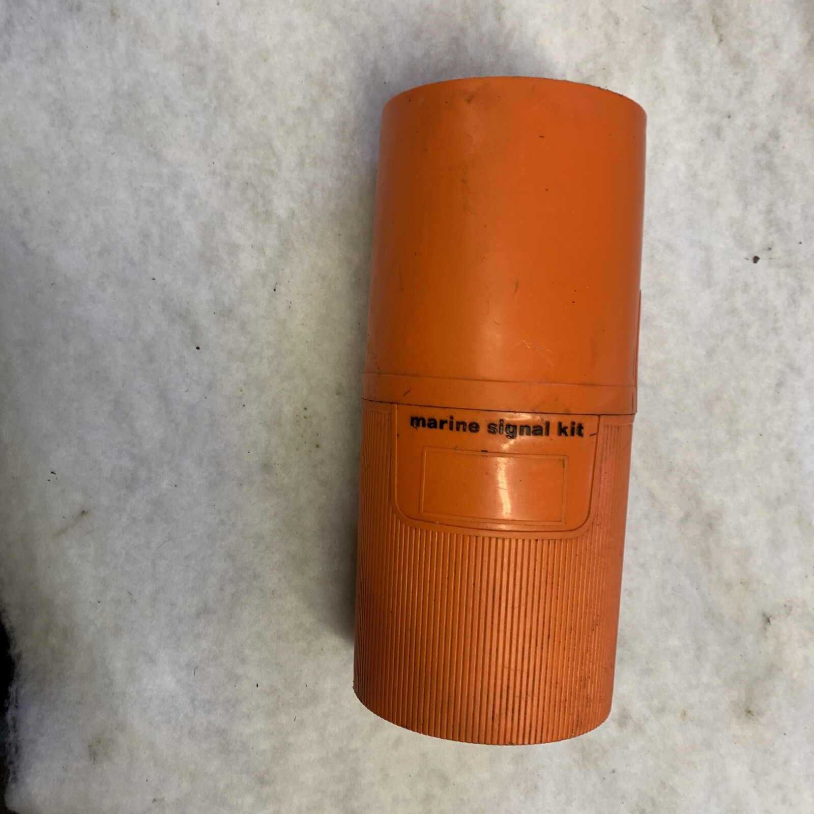Vintage OLIN Emergency Marine Signal Kit Carrying Case ONLY! Flare Case