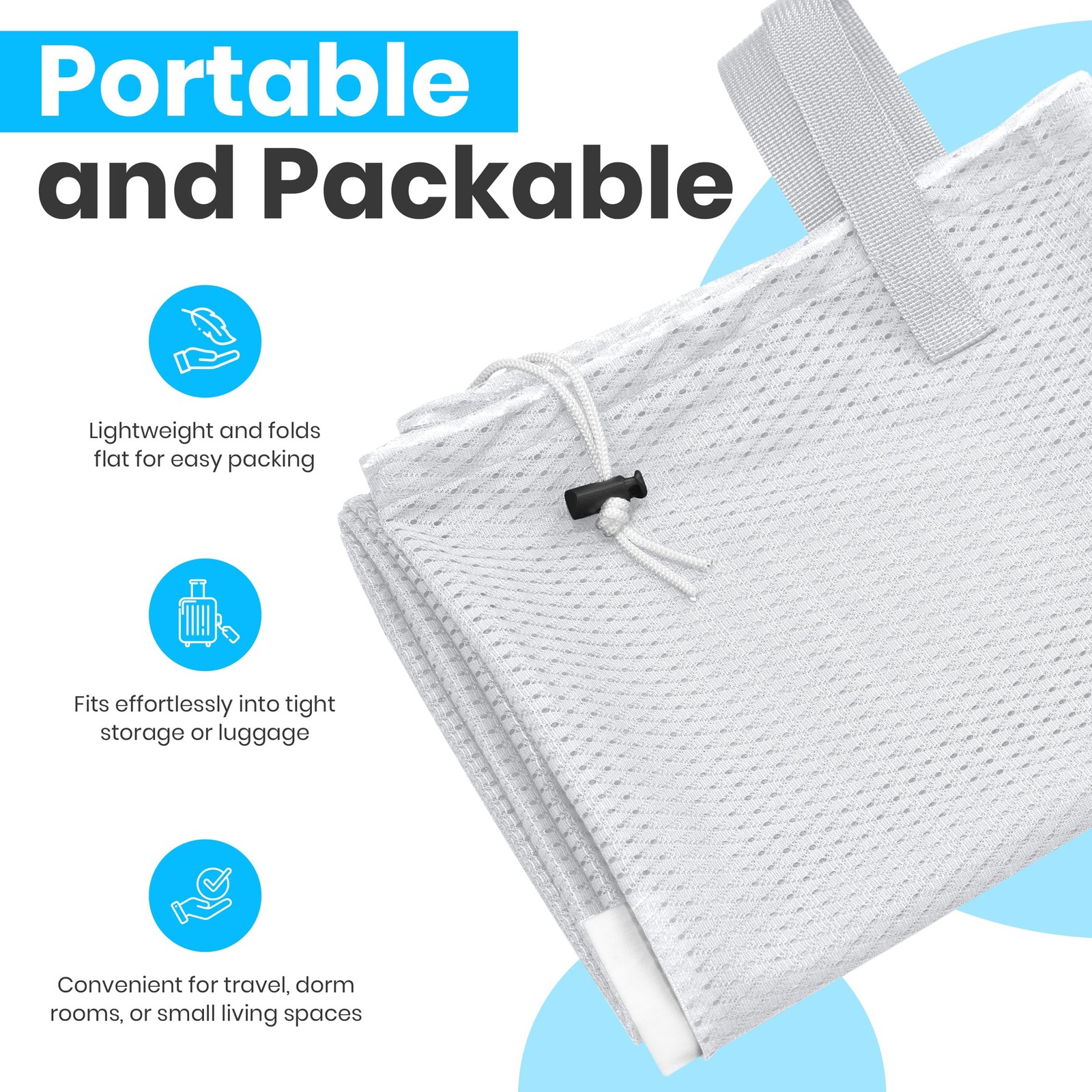 Handy Laundry Mesh Bags 24 x 36 Inches, 2-Pack – Extra 2-Pack, White