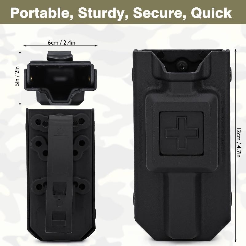 MOLLE tourniquet storage box for IFAK trauma first aid tools