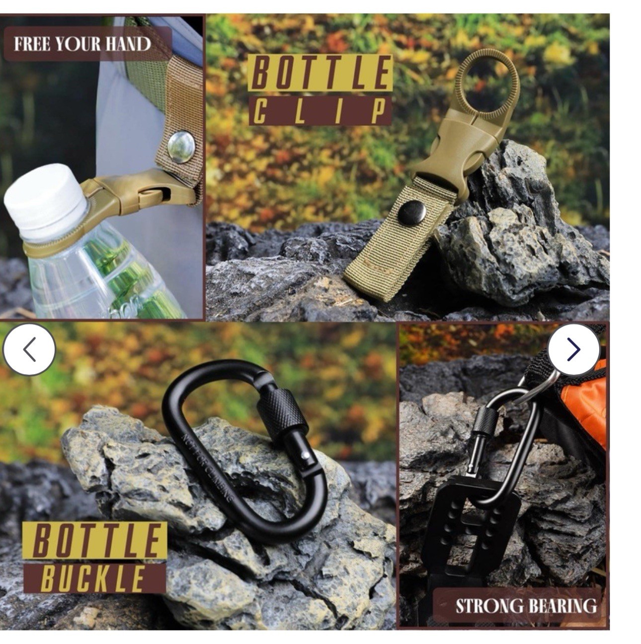 TRSCIND Survival Kit 14 in 1 Equipment w/ Case, Compass, Fire Starter, Whistle