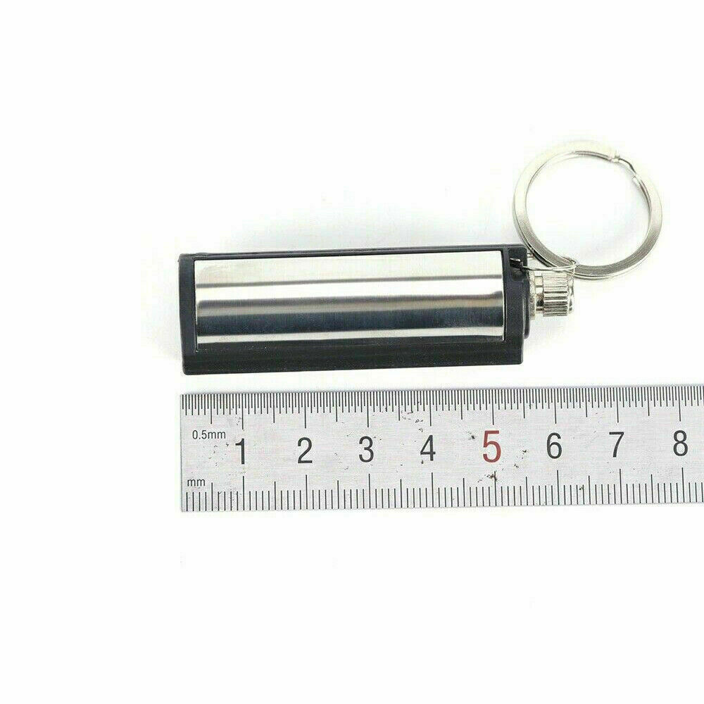 2x Outdoor Fire Starter Permanent Match Lighter Survival Tool Flint Keychain US