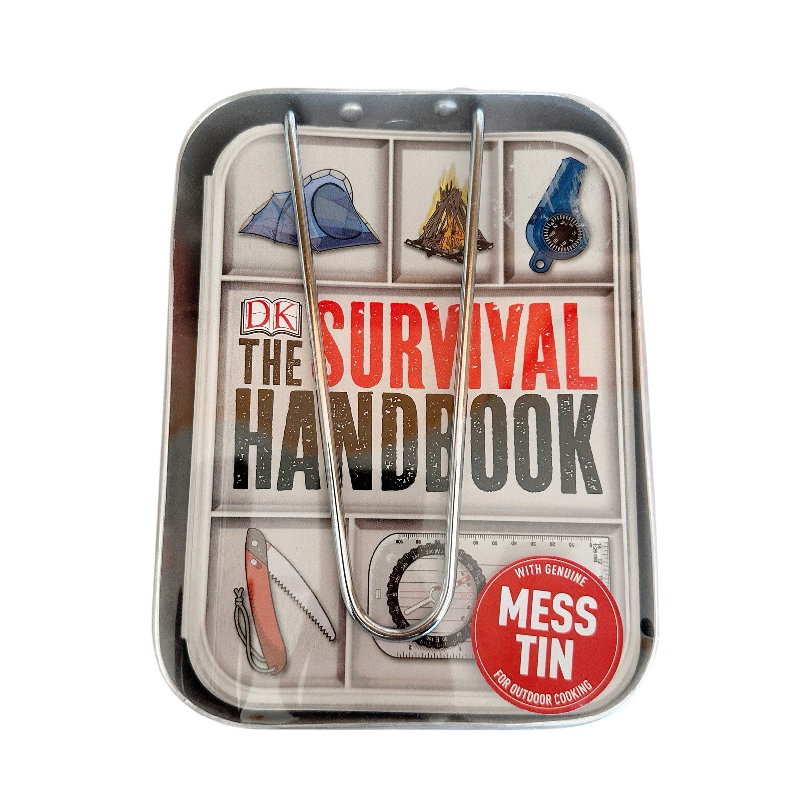 Dk The Survival Handbook With Genuine Mess Tin Kids Trail Survival First Aid