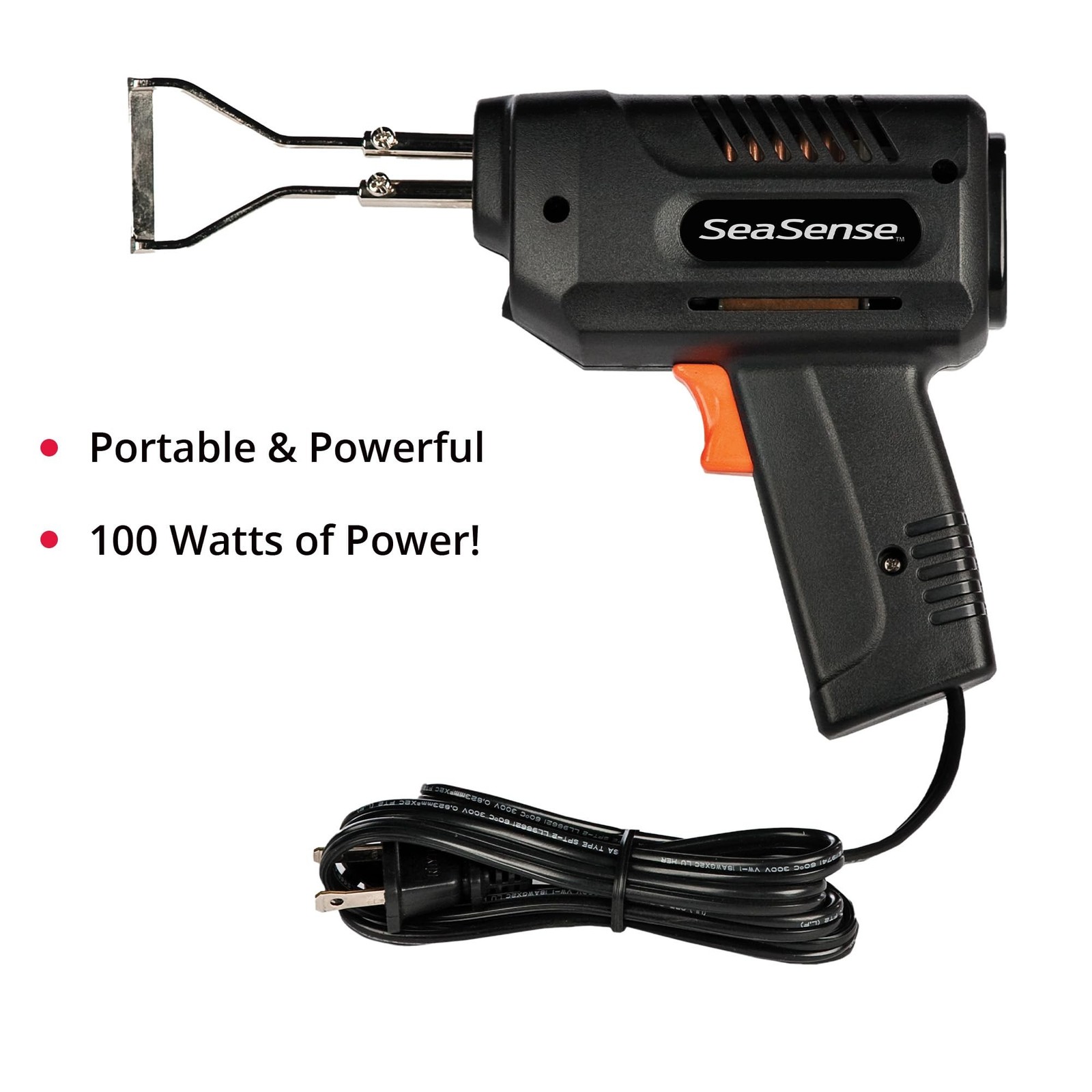 SeaSense Rope Cutting Gun for Fishing, Boating & Camping – 4’ Cord,