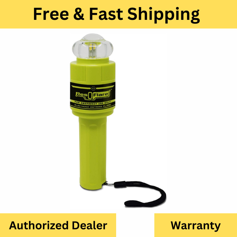 ACR ResQFlare Electronic Distress E-Flare and Flag, USCG Approved Replacement