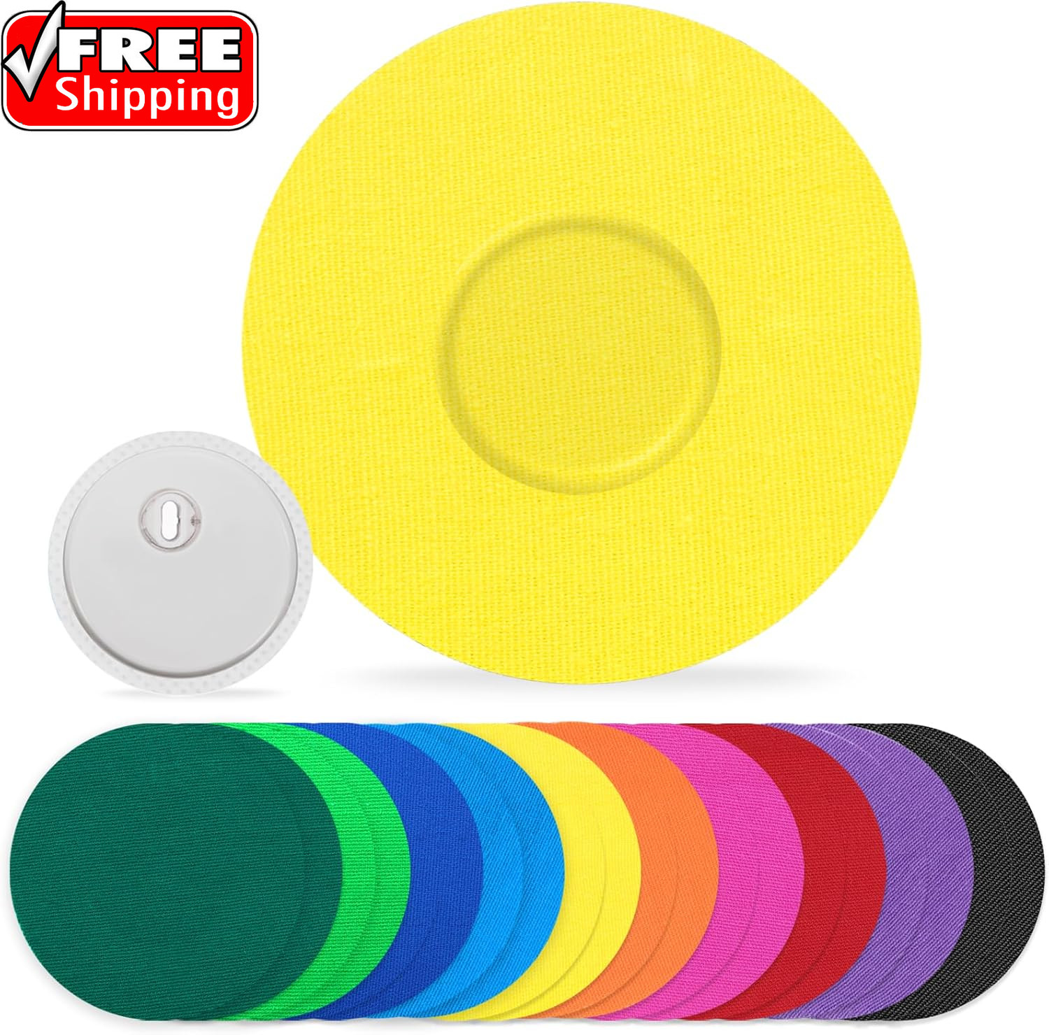 Waterproof Libre 3 Sensor Covers, 20Pack Freestyle Adhesive Patches for Libre 3