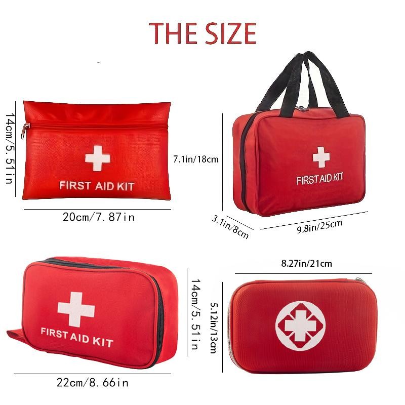 Portable First Aid Kit Small/large for Camping Hiking Hunting Emergency Use