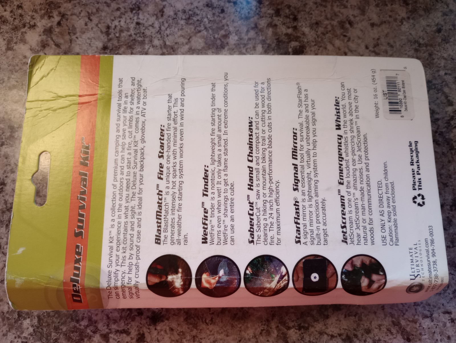 BRAND New UST Ultimate Survival The Deluxe Survival Kit