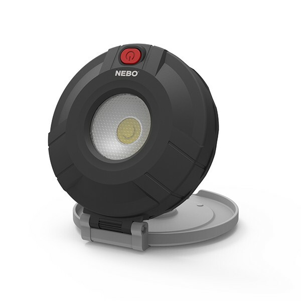 NEBO TWIN PUCKS 160 LUMEN MAGNETIC TASK LIGHT & EMERGENCY BEACON #6391