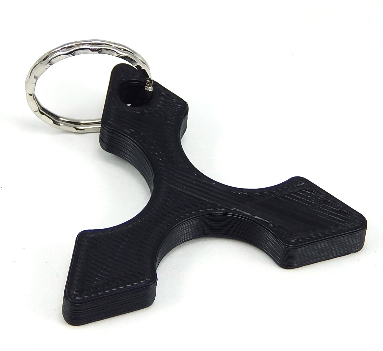 TRIANGLE KEYCHAIN KEY FOB TOOL PERSONAL DEFENSE EQUIPMENT, NEW – FREE SHIPPING