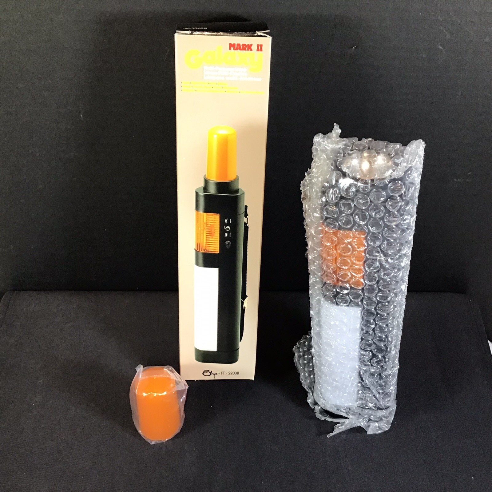 Vintage New Mark II Galaxy Multi Purpose Emergency Lamp Model FT 2203B NIB
