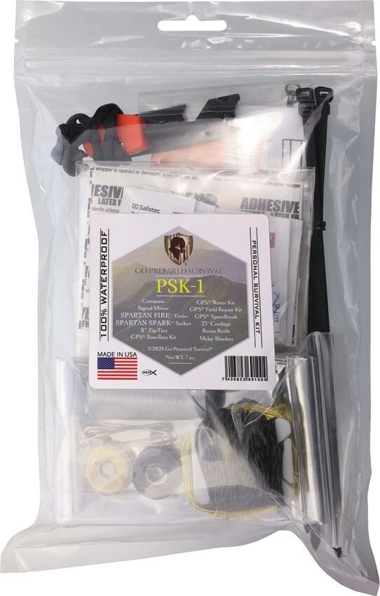 Go Prepared Survival Kit General Outdoor Scenarios Essentials Compact Portable