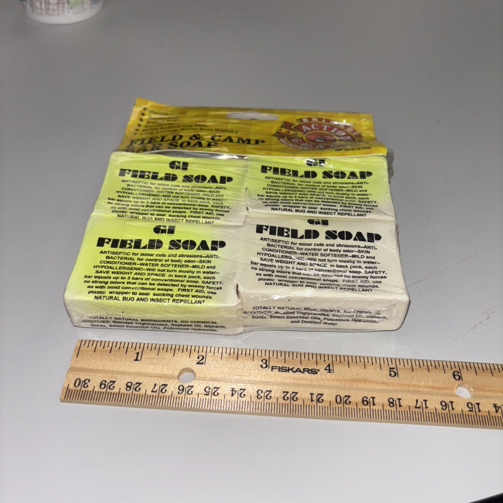 Vintage G.I. field and camp bar soap g1