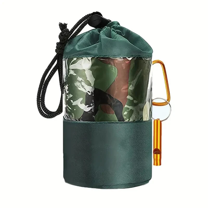 Bivvy Camouflage Emergency Sleeping Bag Thermal Survival Camping Hiking Outdoor