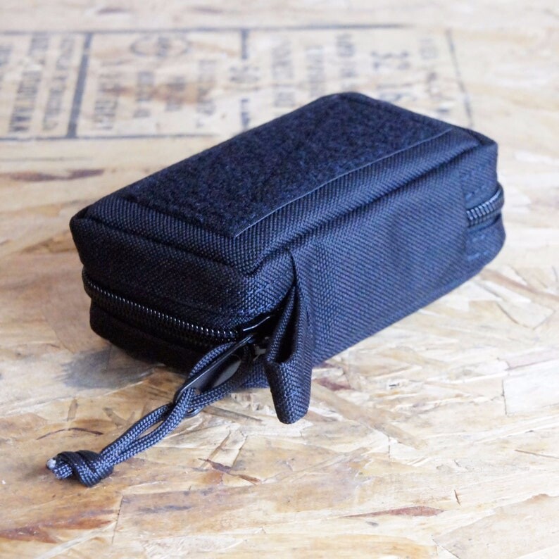 STW Mini black Cordura nylon EDC organizer pouch