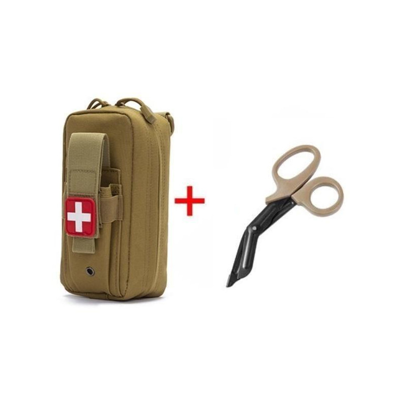 For use in IFAK trauma first aid tool storage bags and MOLLE first aid kits