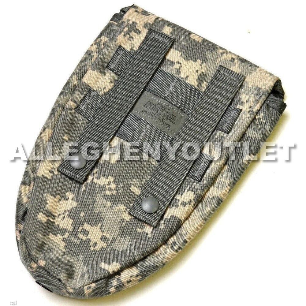 NEW AUTHENTIC USGI ETool Carrier Shovel Cover MOLLE ACU Entrenching Shovel Pouch