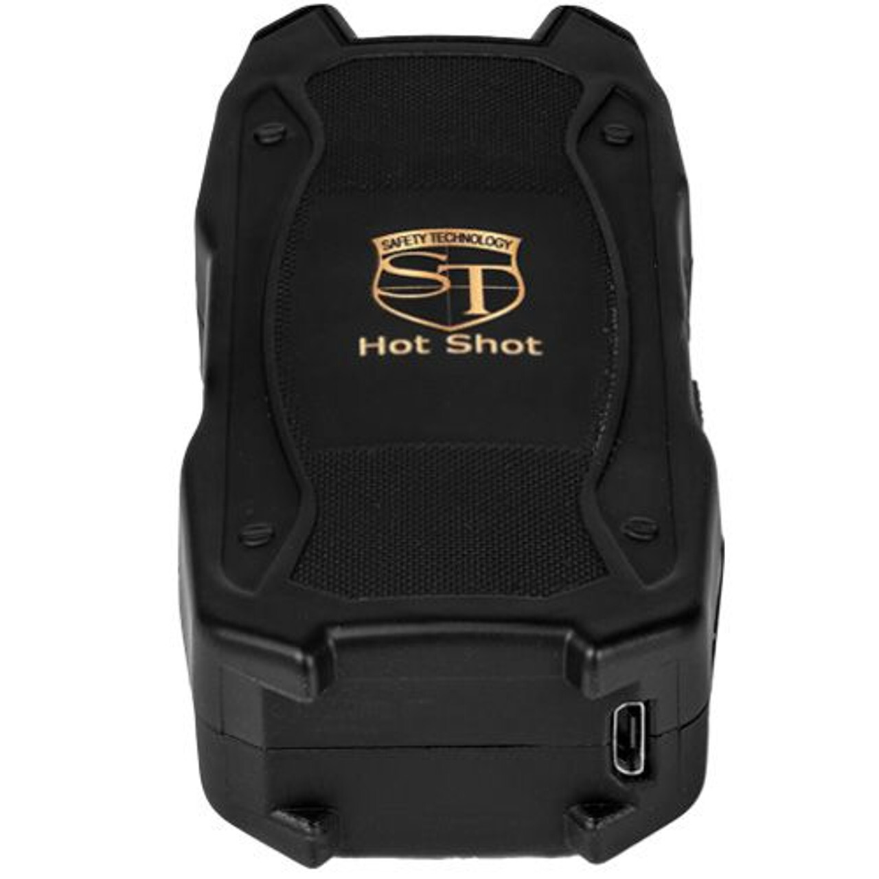 Hot Shot 90 Million Volt Rechargeable Stun Gun with Flashlight and Battery Meter