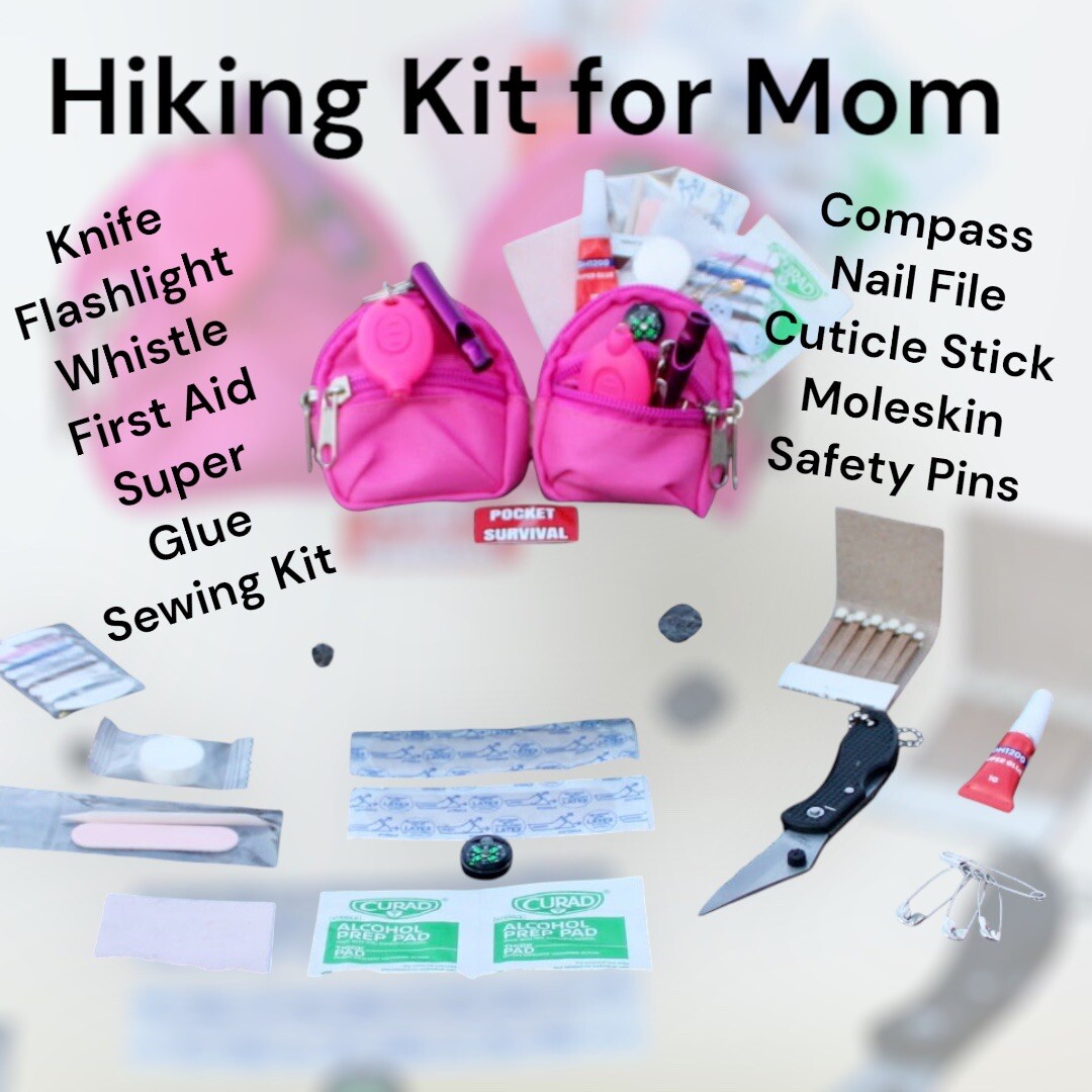 Hiking Kit for Mom Gift For Camping Survival Kit For Everyday Carry Party Favor