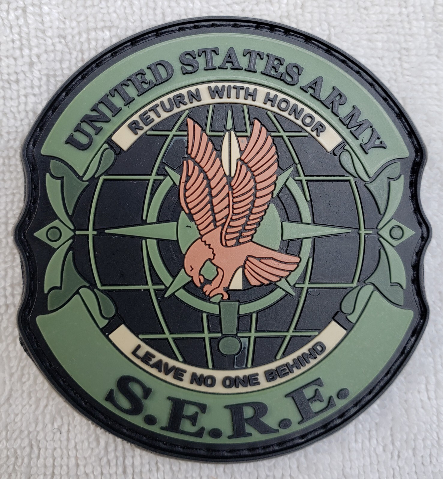 US ARMY SERE SURVIVAL EVASION RESISTANCE ESCAPE PATCH BUG OUT BAG SURVIVAL KIT