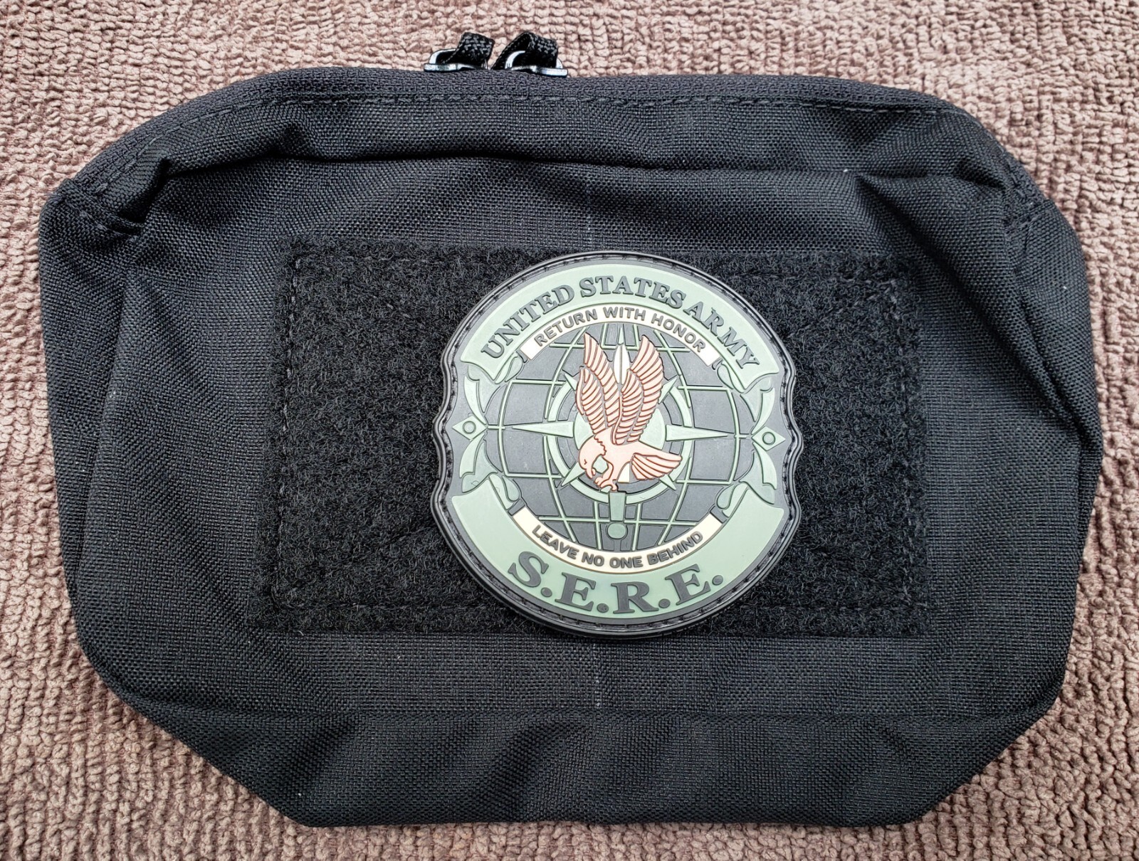 US ARMY SERE SURVIVAL EVASION RESISTANCE ESCAPE PATCH BUG OUT BAG SURVIVAL KIT