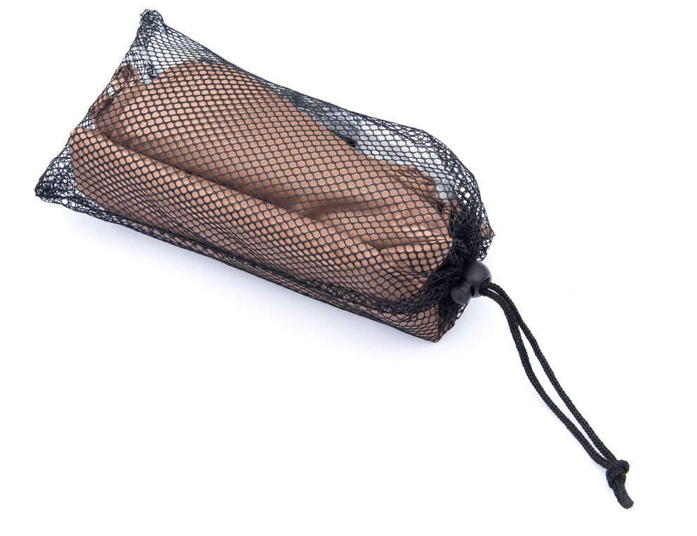 Brown HD Heavy Duty Thermal Reflective Blanket Kit 4 Stakes Emergency Solar Tarp