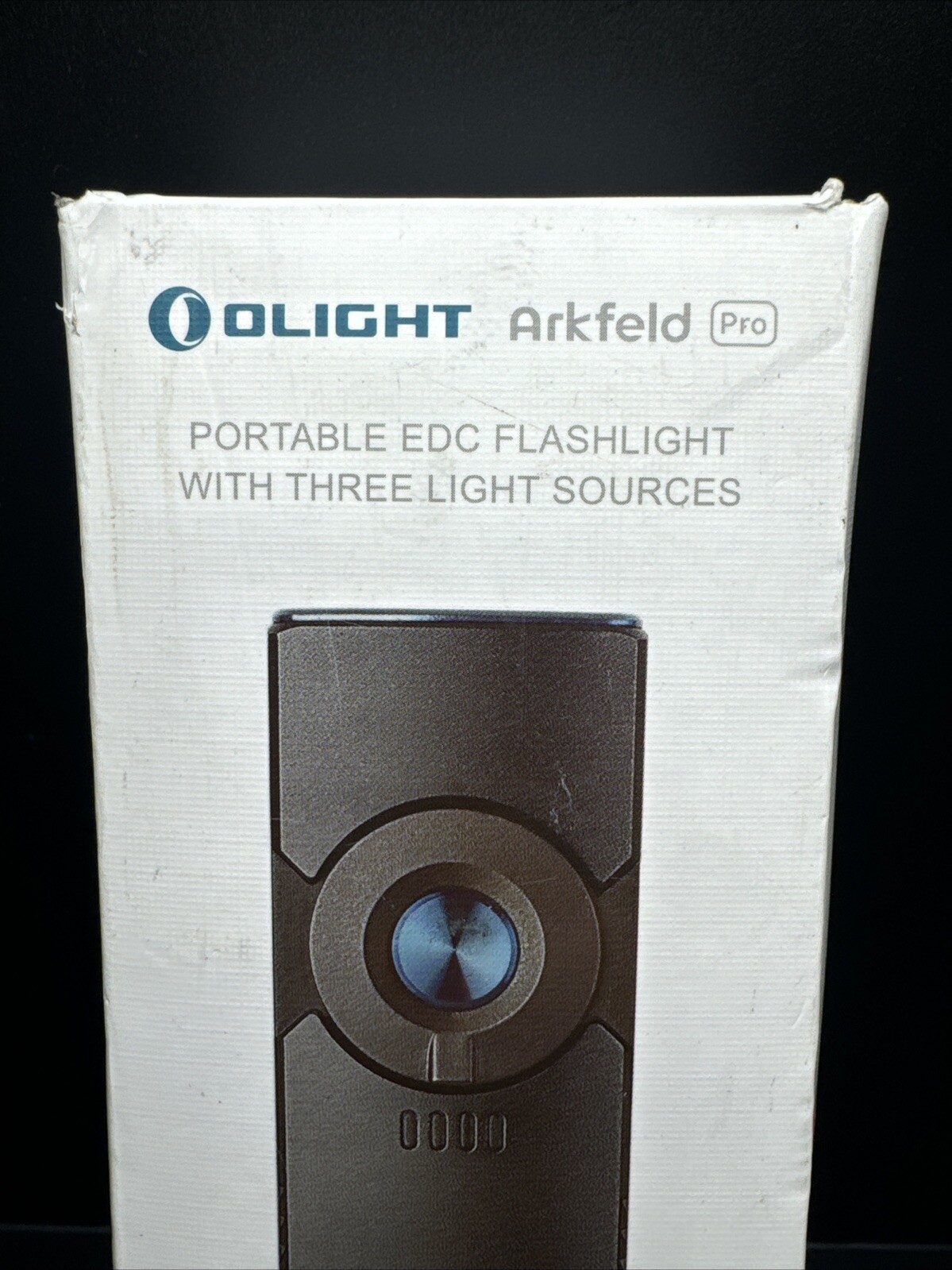 Olight Arkfeld Pro 1300 Lumen Rechargeable Flashlight with UV Light & Laser
