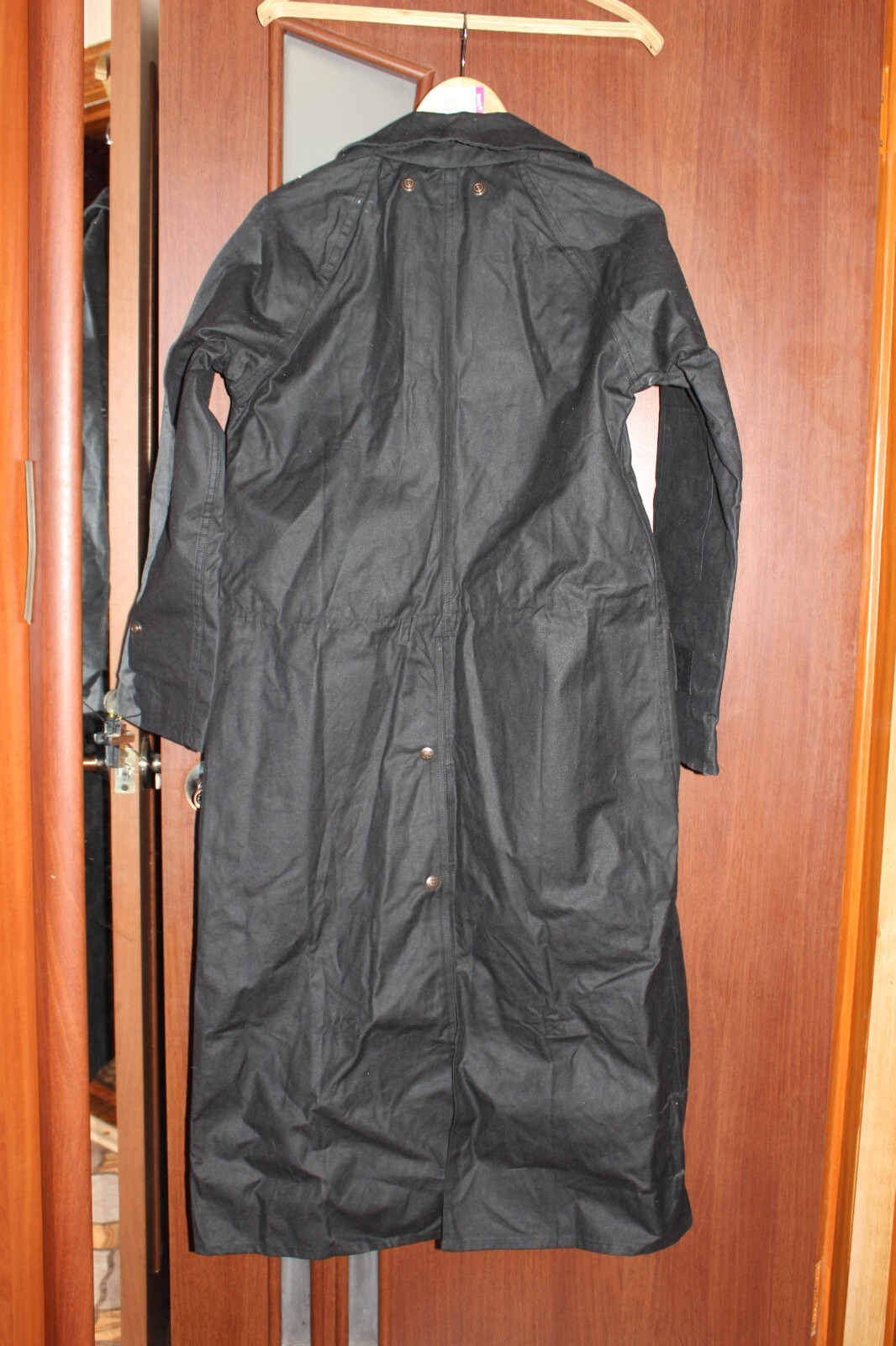 Outback MEN’S Long OILSKIN DUSTER Cloak Australian -XS