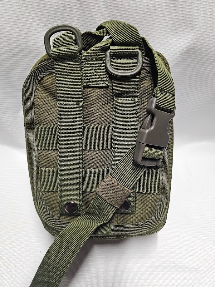 Emergency Survival Kit Bag First Aid IFAK Trauma Med Kit – 20 Pieces – Prepping