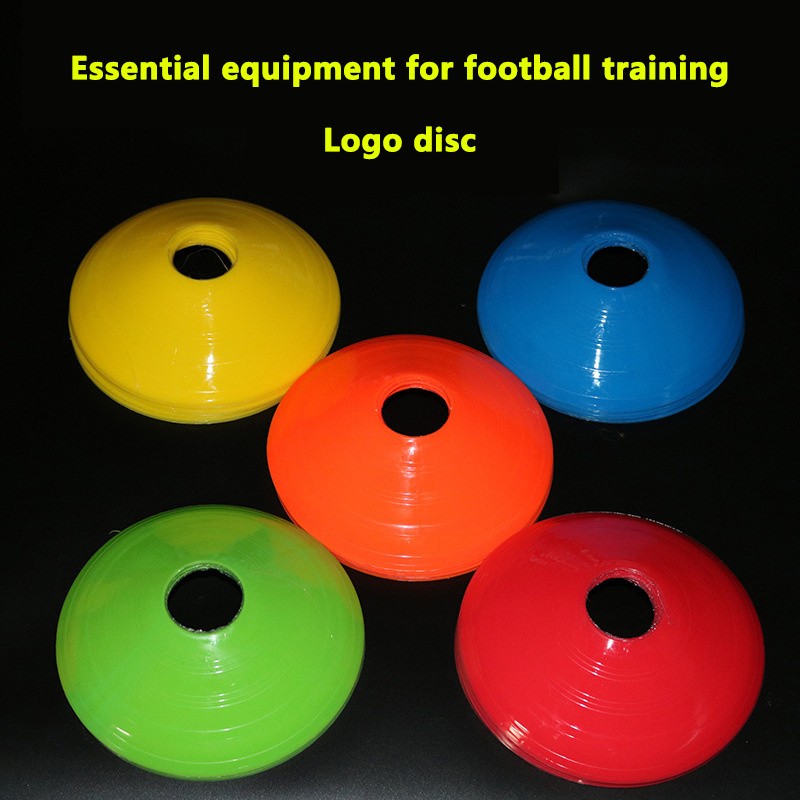 10pcs Cone Set Football Training Equipment For Kid Disc Cones Agility Exercise