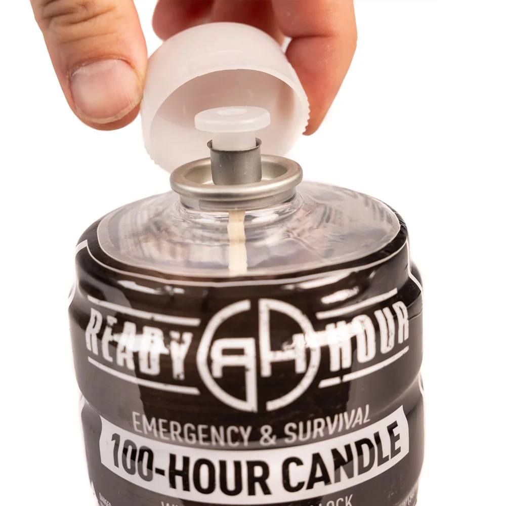 3 Pack Ready Hour Emergency Survival Gear 100 Hour Candle Smokeless Odorless NEW