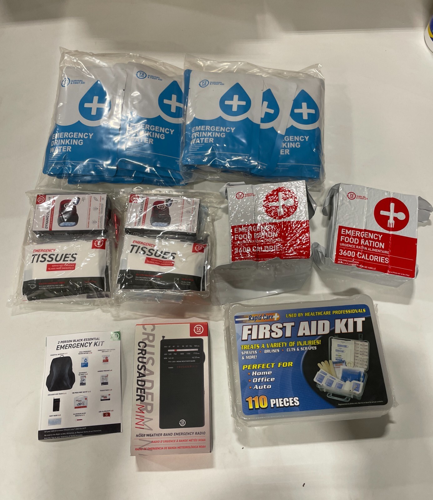 72 Hour Emergency Survival Kit