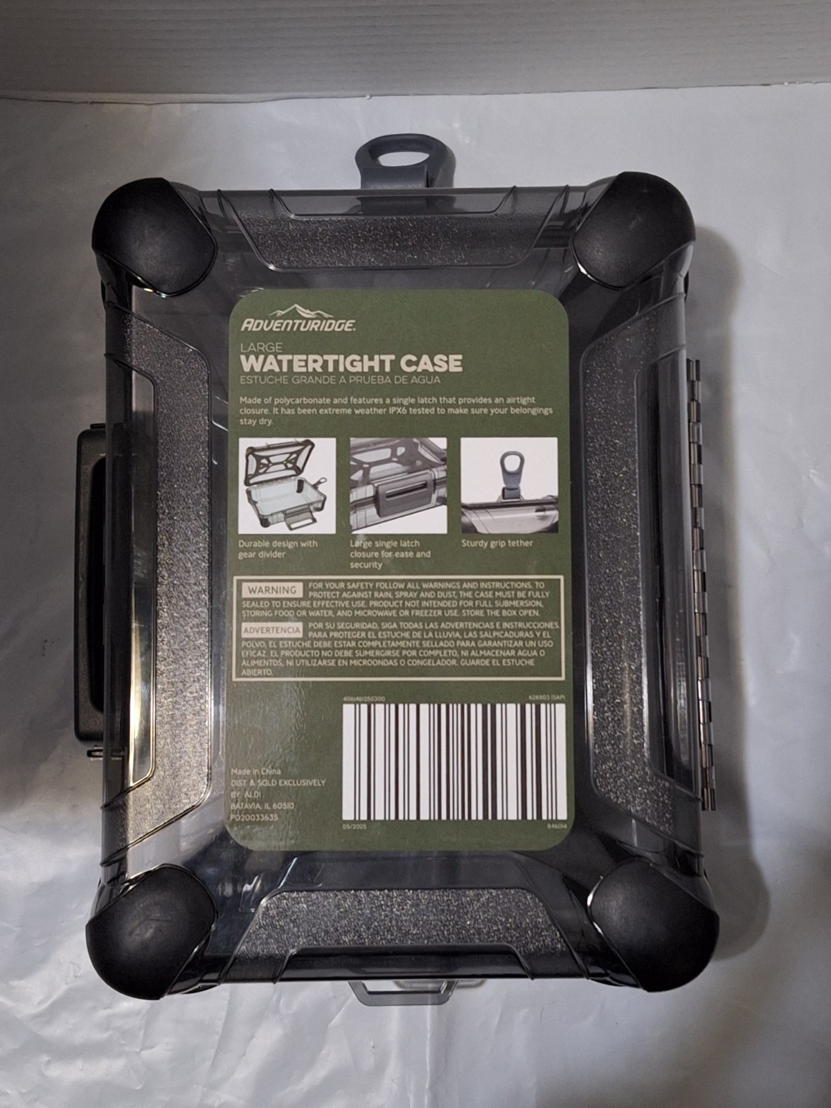 Adventuridge Large Watertight Case Plus Gear Divider