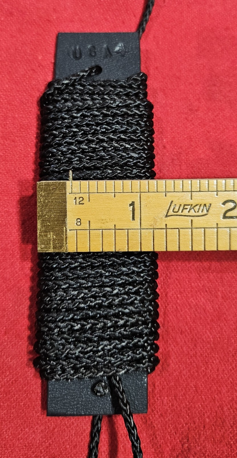 HYPERBEE🐝 Ultra Lite Backpacking Survival Cordage Kydex Spool No.36 Bank Line.