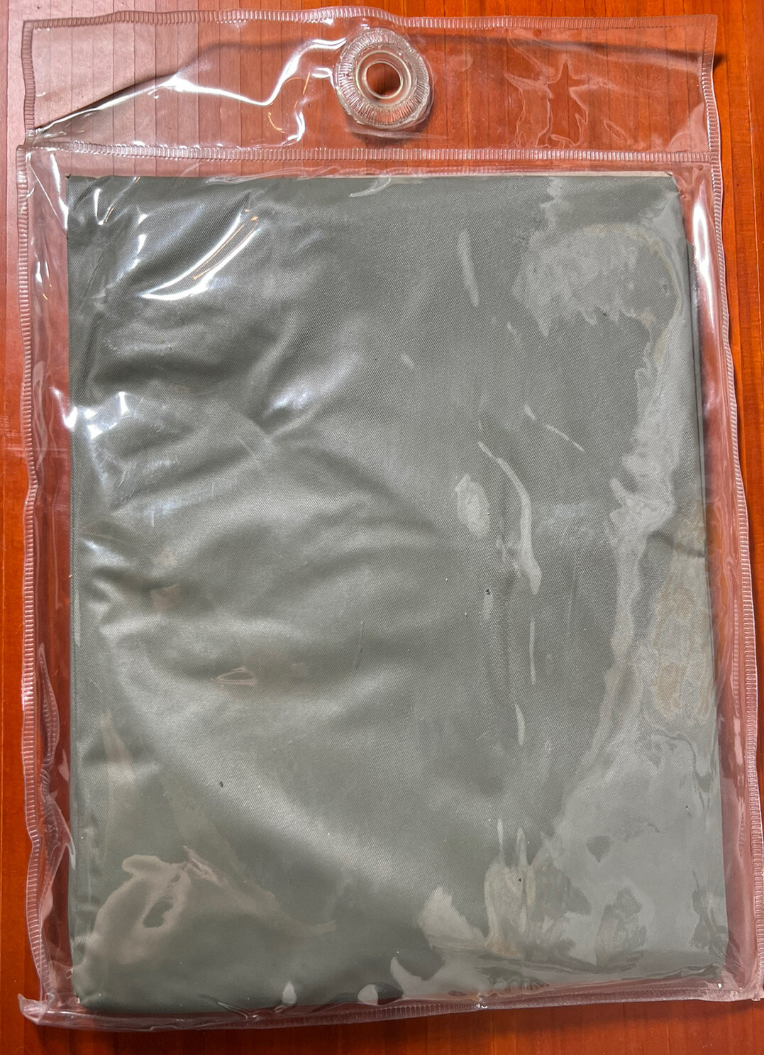 Waterproof Vinyl Rain Poncho Full Length 50″ x 80″ Boulder Creek Green