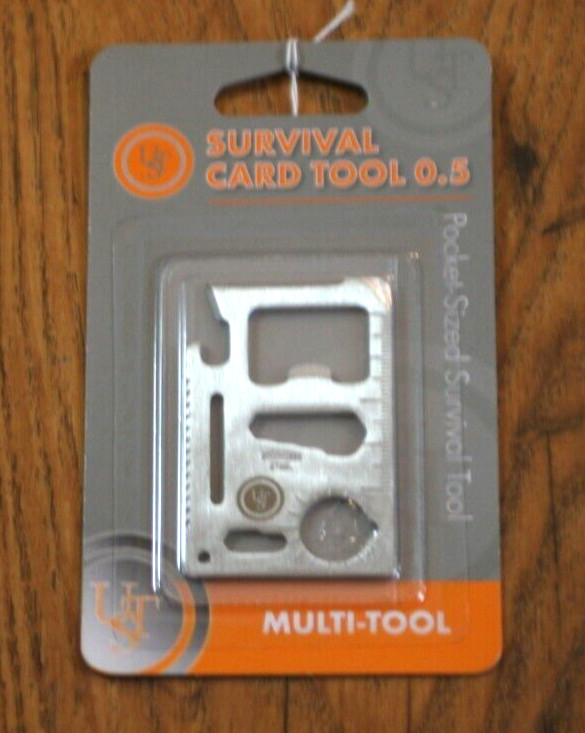 UST Pocket Sized Survival Card Tool – Multi-Tool – 11 tools
