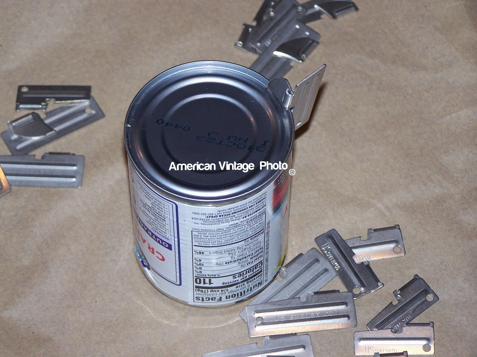 P38 & P51 Can Opener 10 Pack Shelby + Key Rings Mess Camping Survival Military