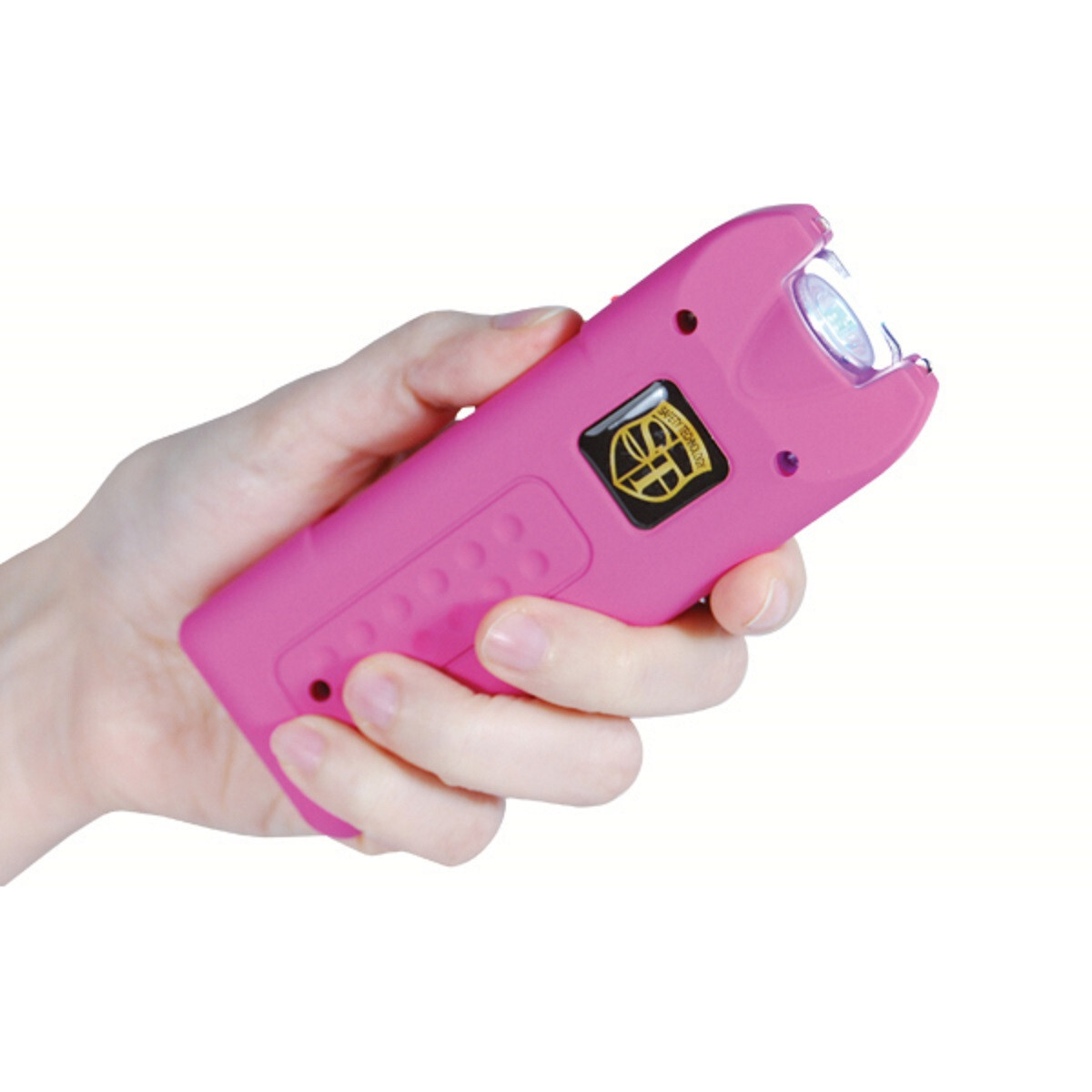 Multiguard Pink Stun Gun 80 MV LED Flashlight Siren Self Defense Wrist Strap