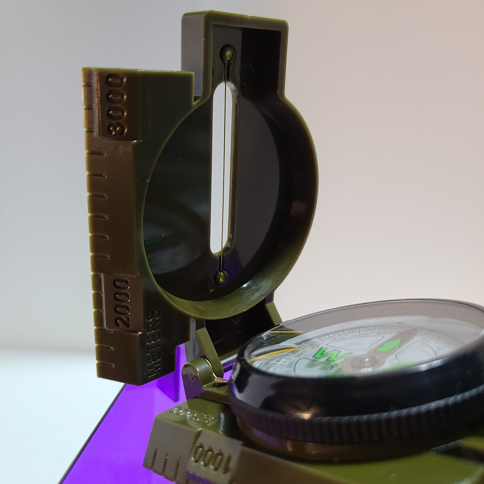 Ultimate Survival Compass•Waterproof•Portable and Durable for Camping, Hiking.