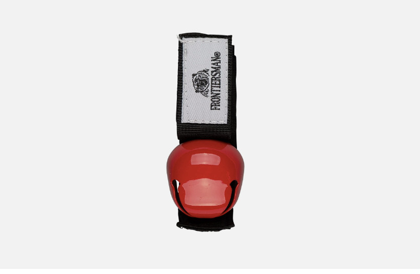 SABRE Frontiersman Bear Bell, Magnetic Silencer, Durable Hook and Small, Red