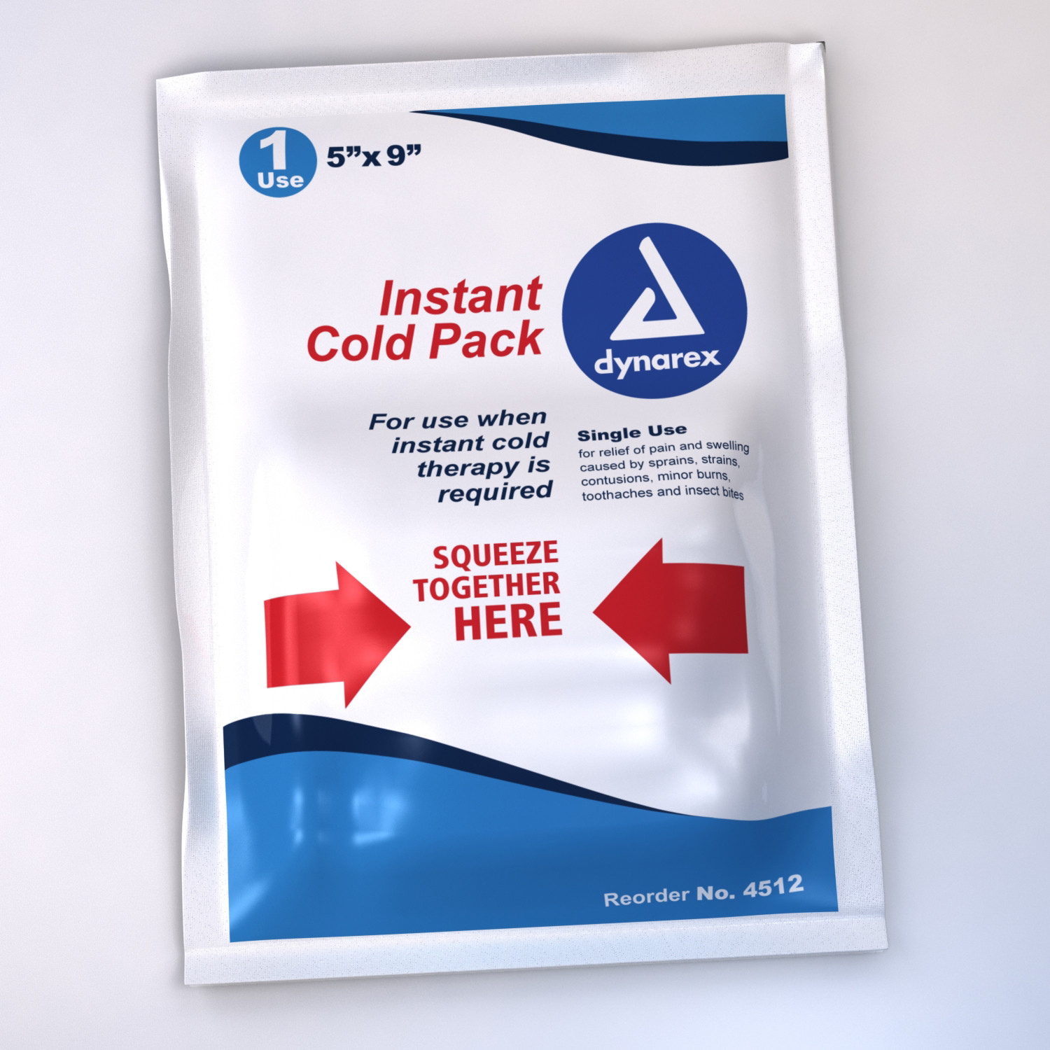 96 Instant Ice Cold Packs 5″x9″ First Aid Emergency Survival EMT Kits
