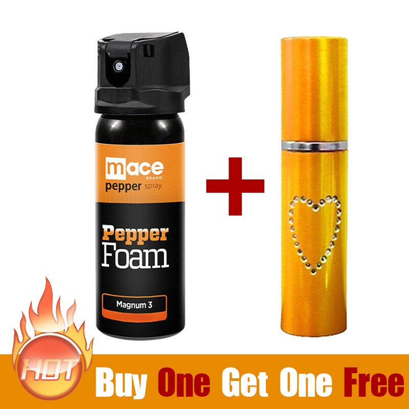 Magnum 3 Pepper Foam – Self Defense Pepper Spray 2 fl oz Free small spray