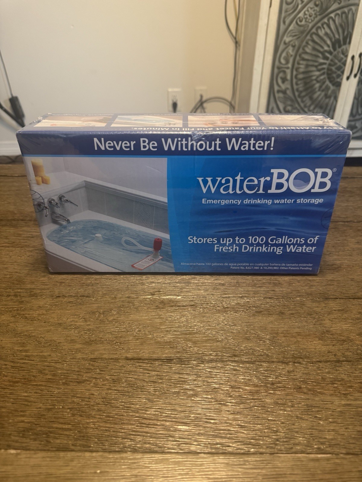 New WaterBOB Emergency Drinking Water Storage Survival 100-Gallons Kit Sealed