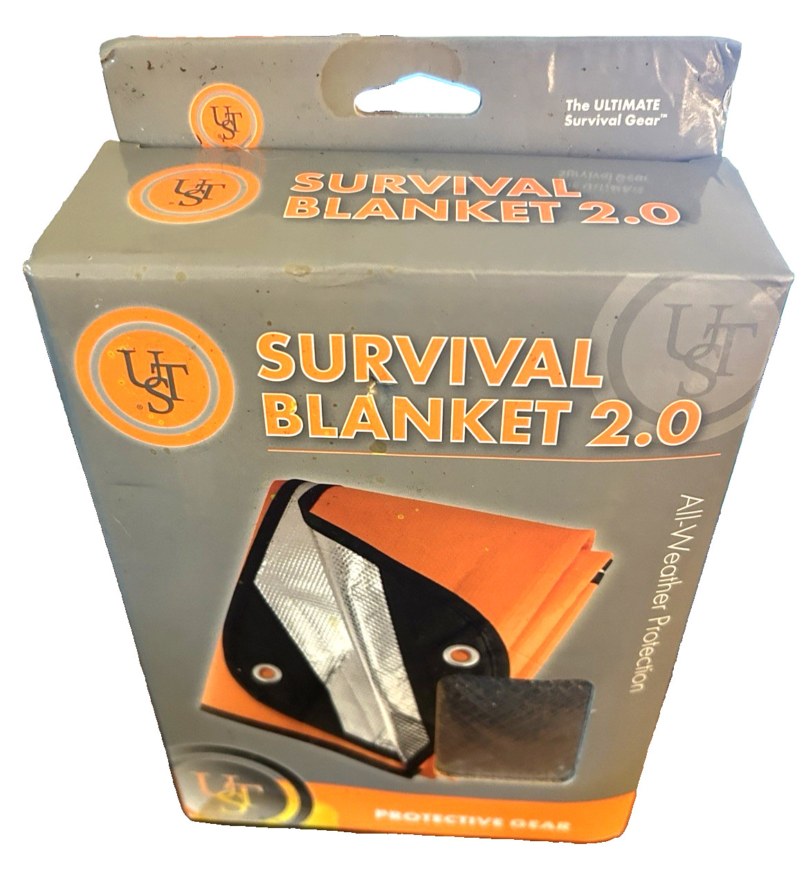 UST Survival Blanket 2.0 with Windproof and Waterproof Material for Emergencies