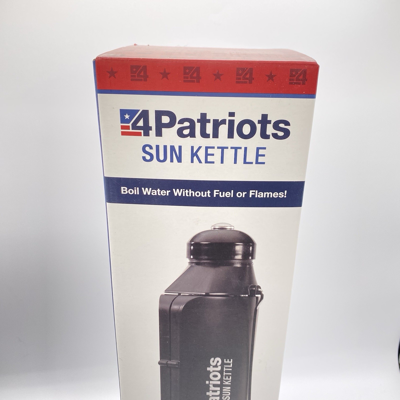 4Patriots Sun Kettle Rocket Solar Thermos Cooker Water Heater Survival Kit NEW
