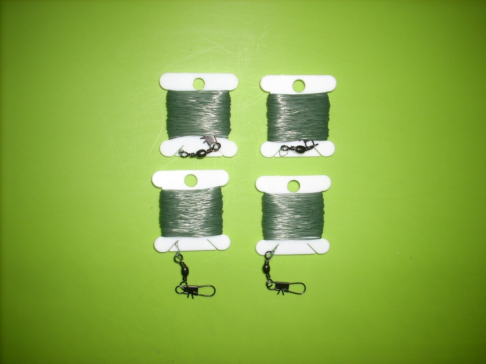 Trip Wire Alarm, 4ea X 25ft Line, Snare, Fishing, General Purpose, Survival,