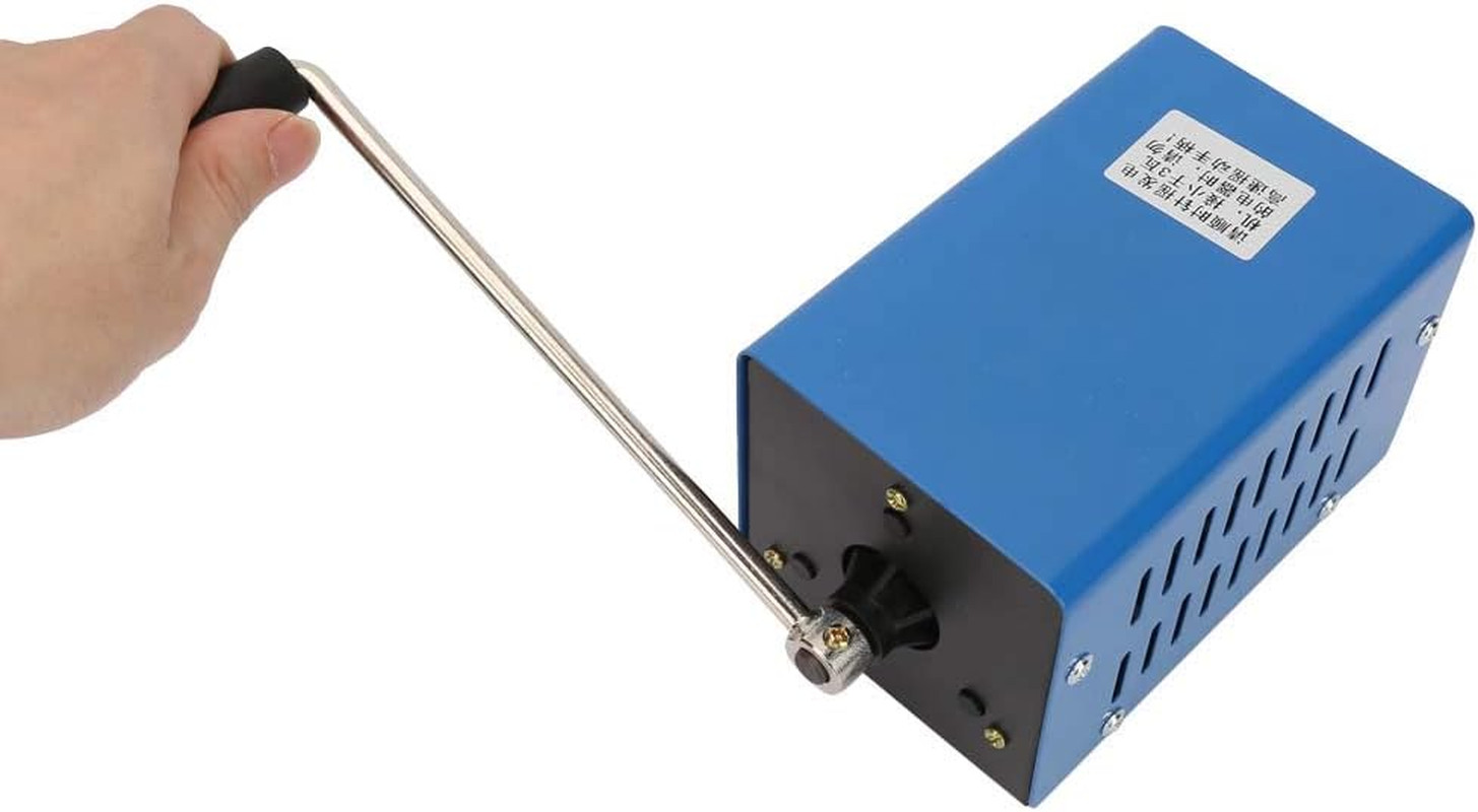 Portable Hand Crank Generator, High Power 20W USB Charging Dynamo with Emergency