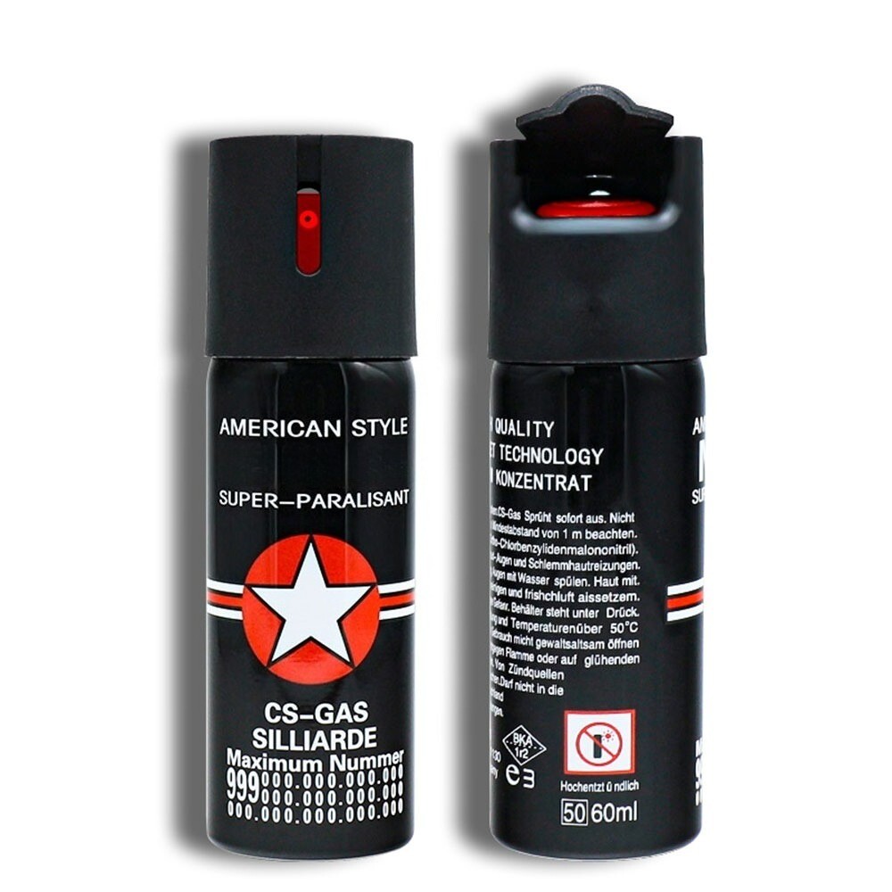 3 Pack Pepper spray Super American Style 60 ml For Men Women Easy Operation US