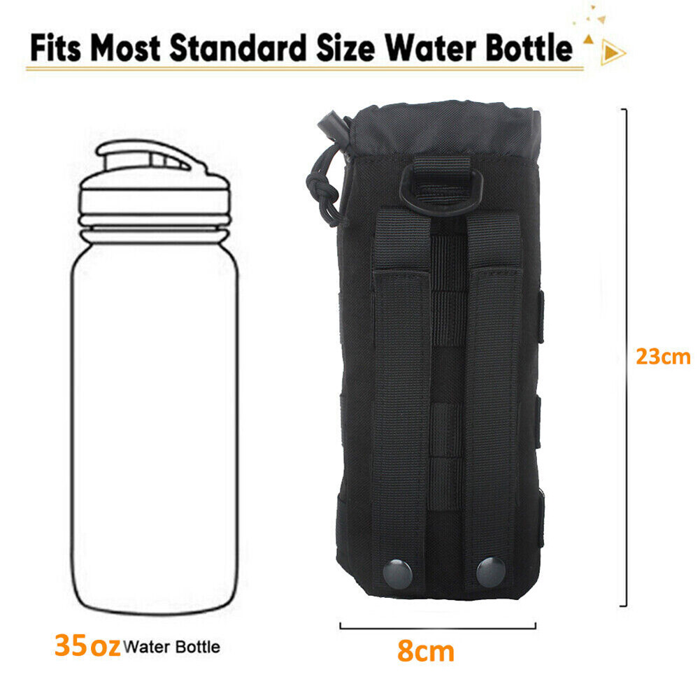 Survival and First Aid Kit 5 Piece Outdoor Survival Gear and Equipment Molle Bag