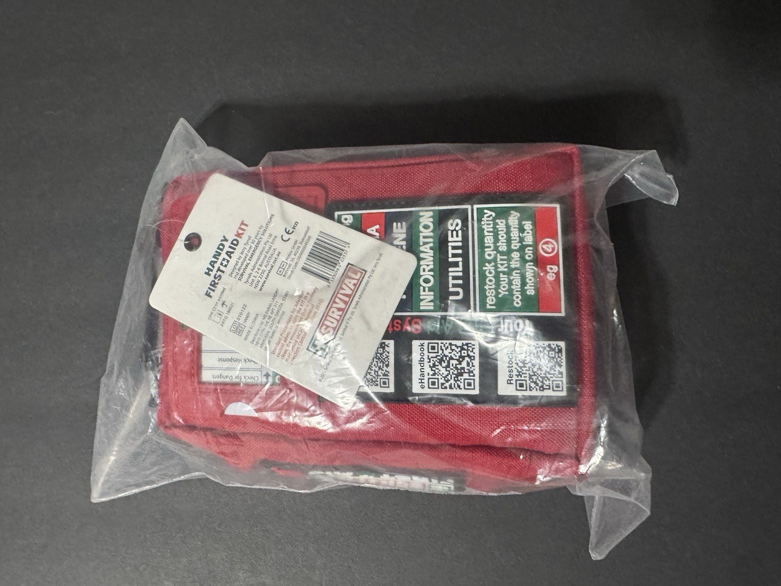 SURVIVAL Handy First Aid KIT with MOLLE System, Ideal for Hiking, Camp 2 Panel